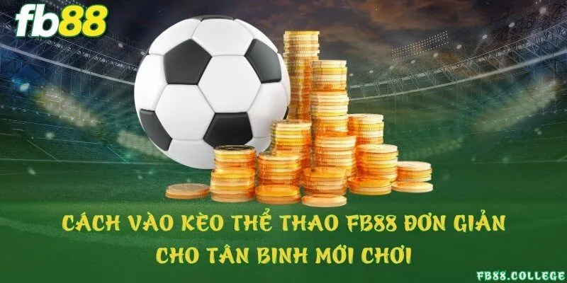 Cách vào kèo thể thao FB88 đơn giản cho tân binh mới chơi